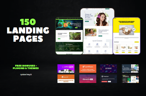 150 Landing Page Bundle » GPL Tube 150 Landing Page Bundle » GPL Tube - Image 1