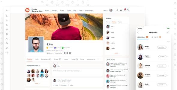 BuddyBoss Theme GPL v2.5.0 + Platform Pro v2.4.41 - Sell memberships, courses, and build online communities BuddyBoss Theme GPL v2.5.0 + Platform Pro v2.4.41 - Sell memberships, courses, and build online communities - Image 1