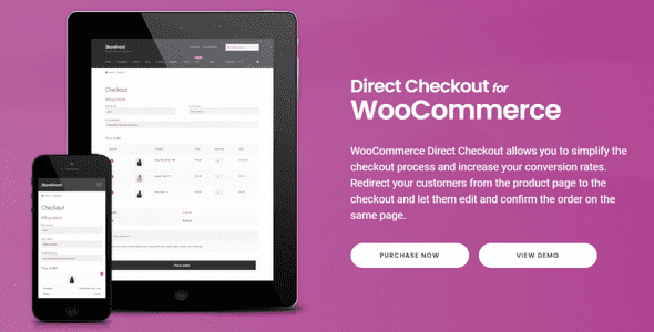 Direct Checkout for WooCommerce Pro GPL v3.1.1 Direct Checkout for WooCommerce Pro GPL v3.1.1 - Image 1